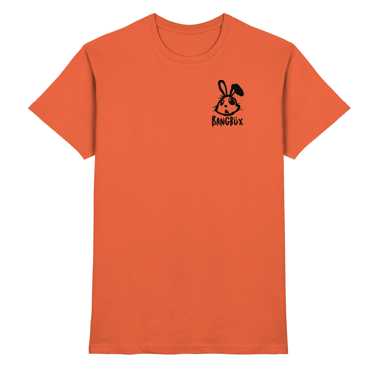 BANGBÜX Streetwear "bunny black" - Heavy Cotton T-Shirt by BANGBÜX