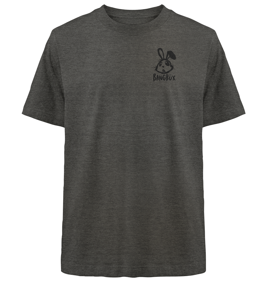BANGBÜX Streetwear "bunny black" - Heavy Oversized Organic Shirt by BANGBÜX
