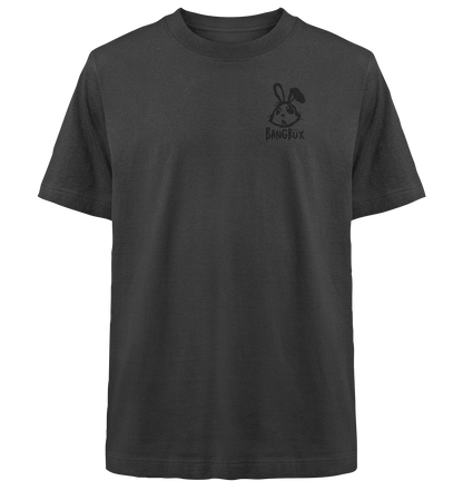 BANGBÜX Streetwear "bunny black" - Heavy Oversized Organic Shirt by BANGBÜX