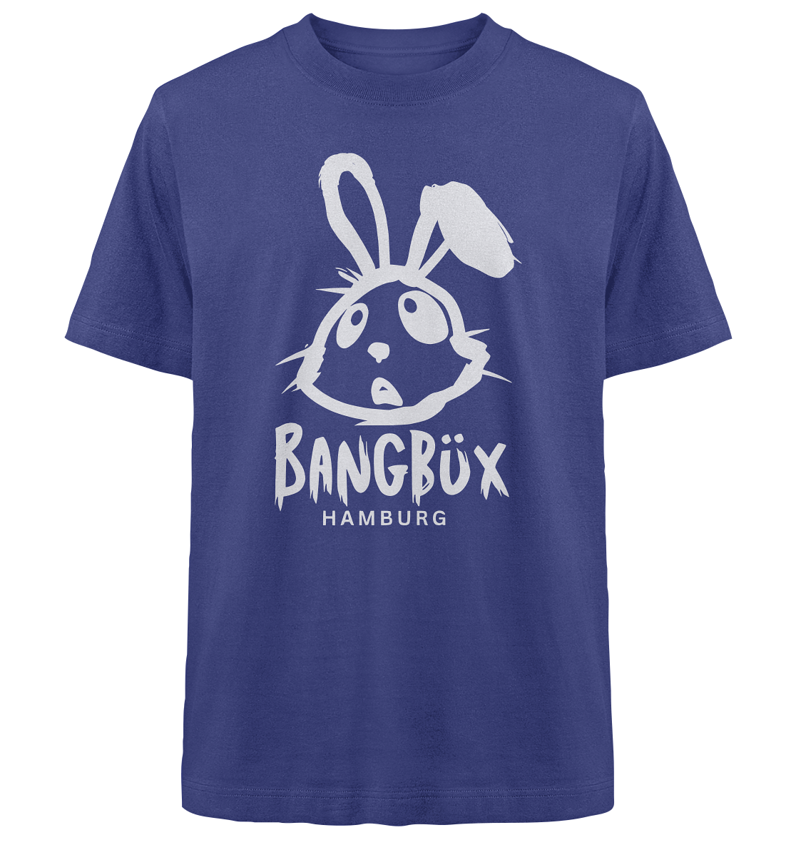 BANGBÜX Streetwear (white bunny)  - Heavy Oversized Organic Shirt