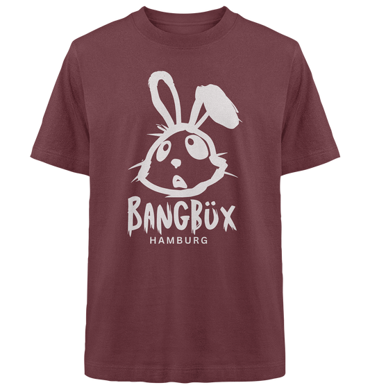BANGBÜX Streetwear (white bunny)  - Heavy Oversized Organic Shirt