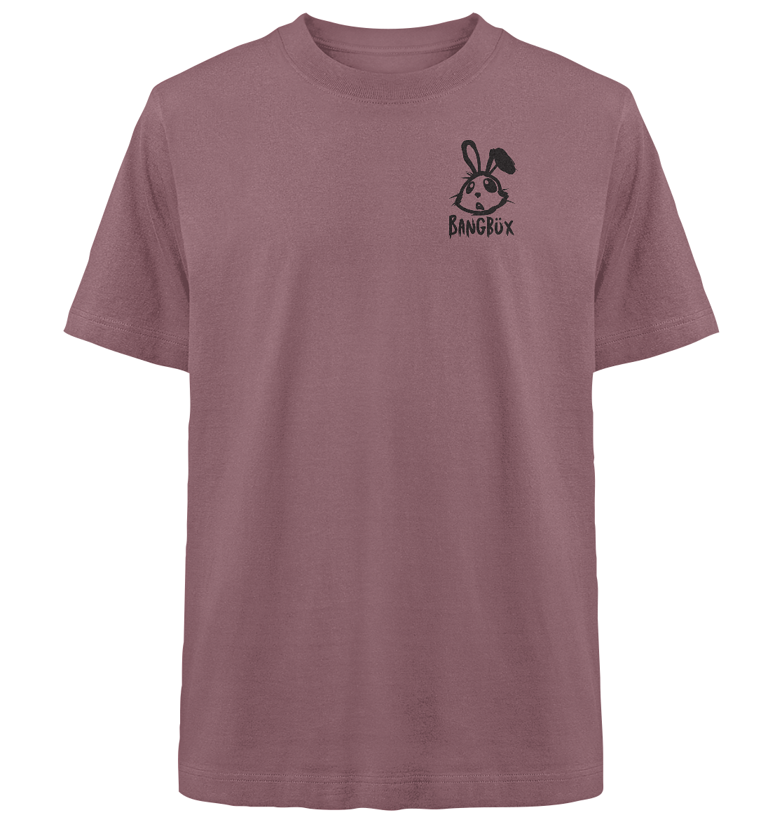 BANGBÜX Streetwear "bunny black" - Heavy Oversized Organic Shirt by BANGBÜX
