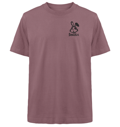BANGBÜX Streetwear "bunny black" - Heavy Oversized Organic Shirt by BANGBÜX