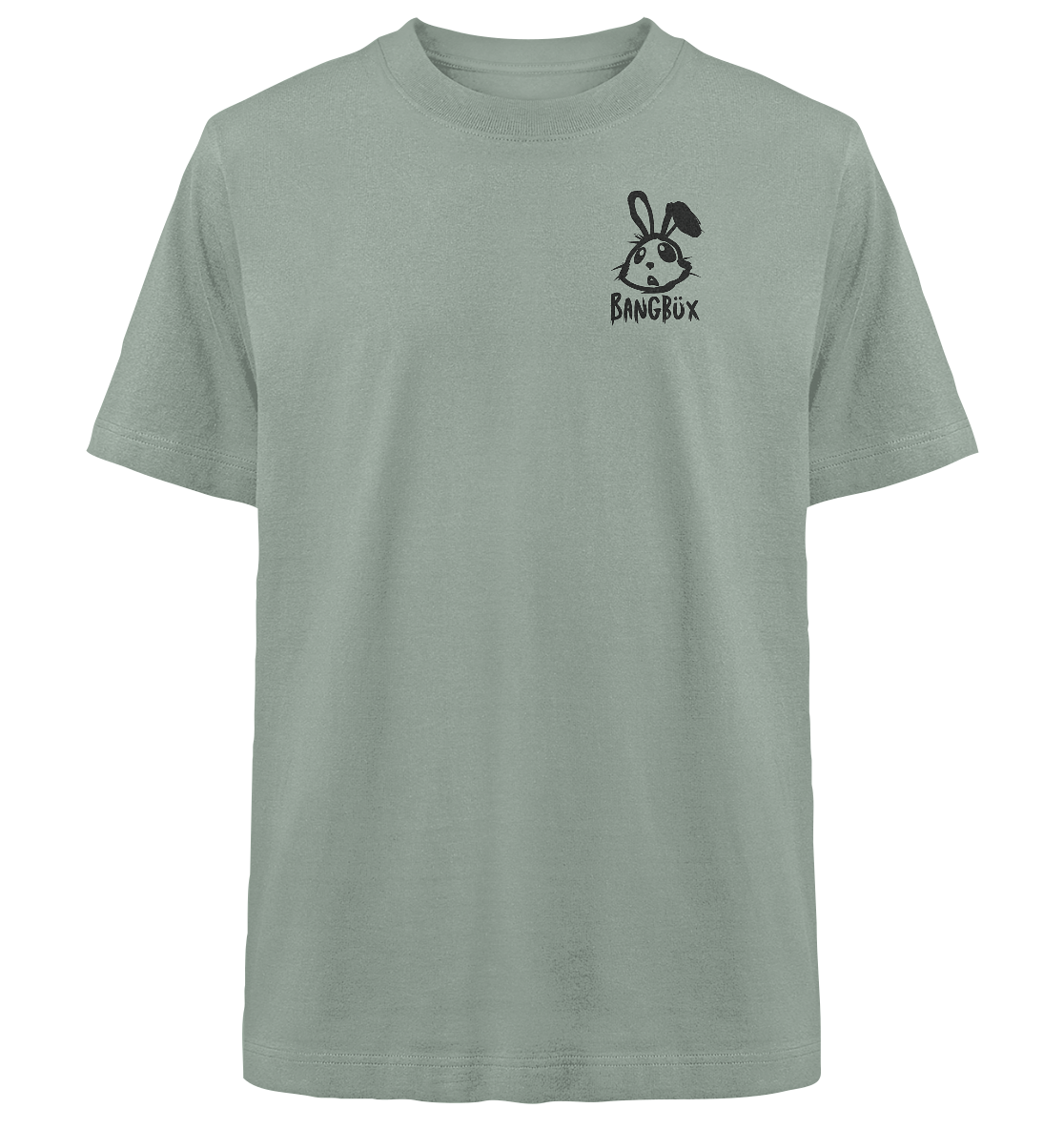 BANGBÜX Streetwear "bunny black" - Heavy Oversized Organic Shirt by BANGBÜX