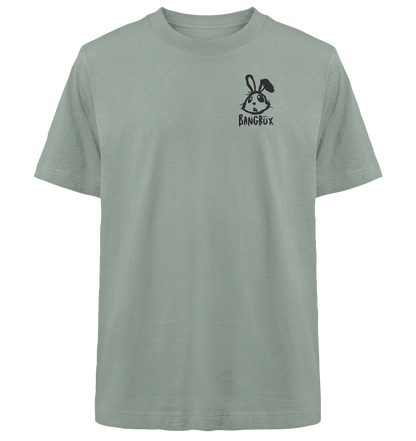 BANGBÜX Streetwear "bunny black" - Heavy Oversized Organic Shirt by BANGBÜX