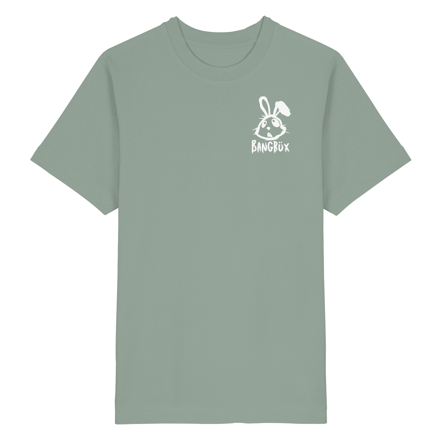 BANGBÜX Streetwear "bunny white" - Heavy Oversized Organic Shirt by BANGBÜX