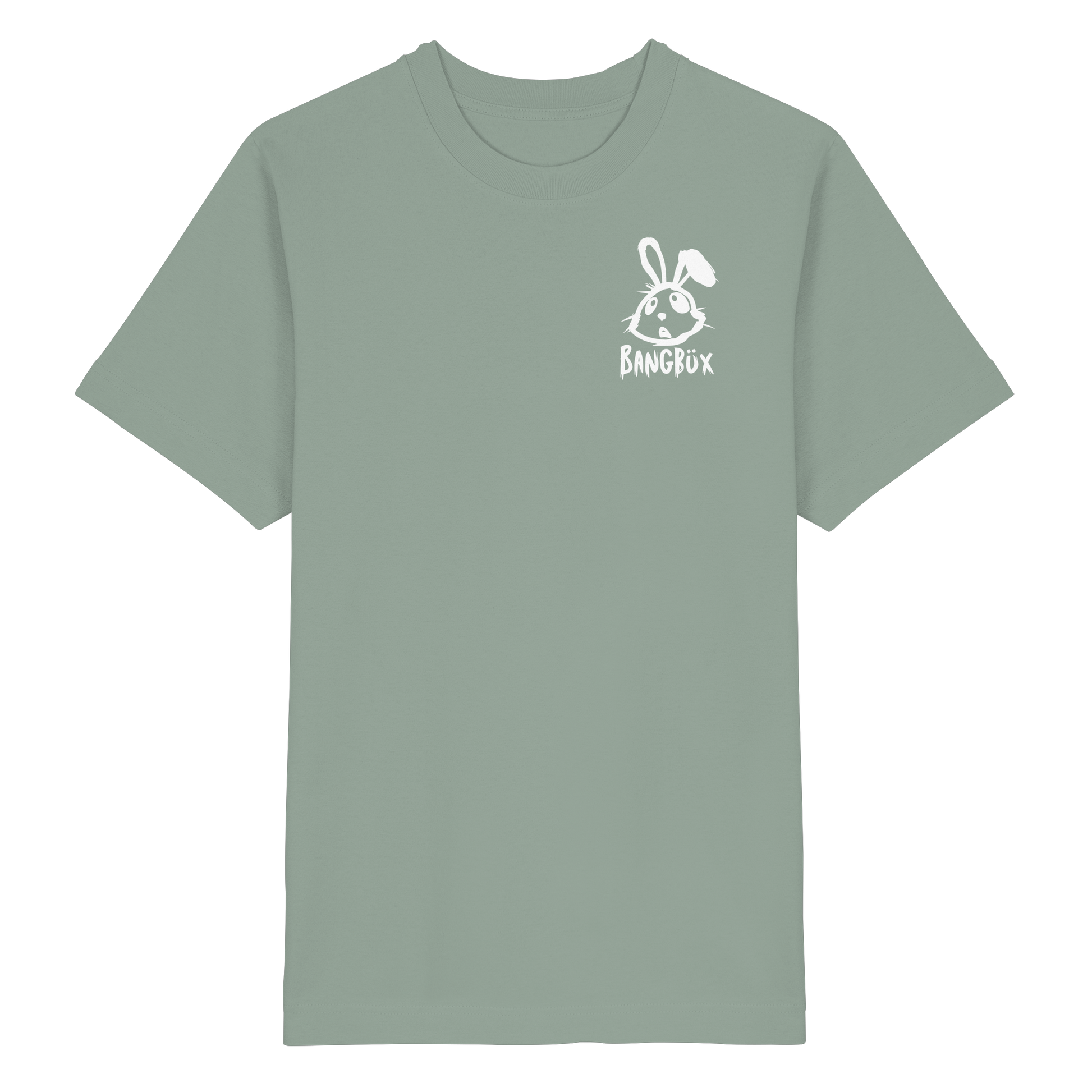 BANGBÜX Streetwear "bunny white" - Heavy Oversized Organic Shirt by BANGBÜX