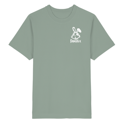 BANGBÜX Streetwear "bunny white" - Heavy Oversized Organic Shirt by BANGBÜX