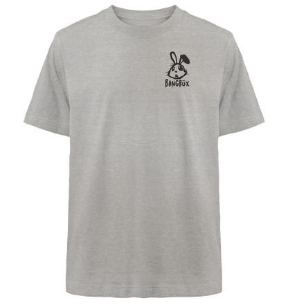 BANGBÜX Streetwear "bunny black" - Heavy Oversized Organic Shirt by BANGBÜX
