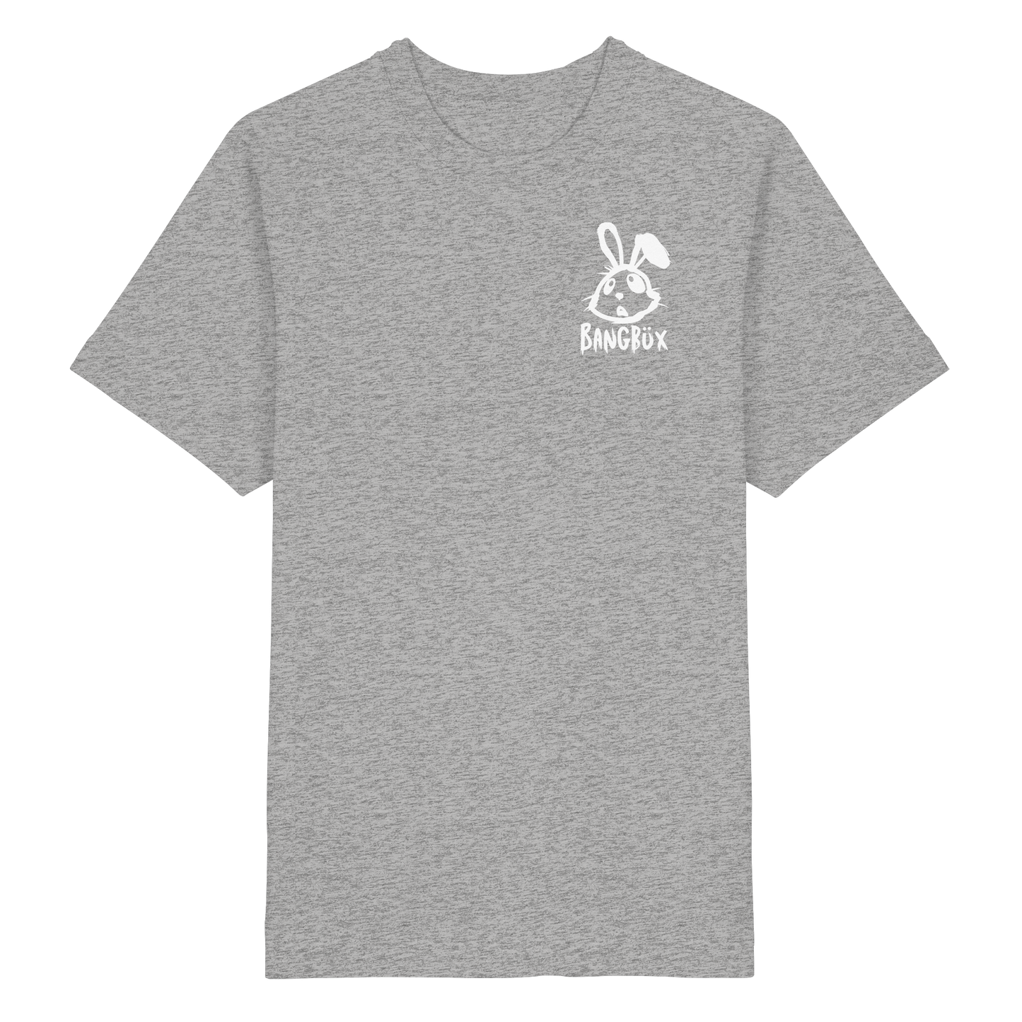 BANGBÜX Streetwear "bunny white" - Heavy Oversized Organic Shirt by BANGBÜX