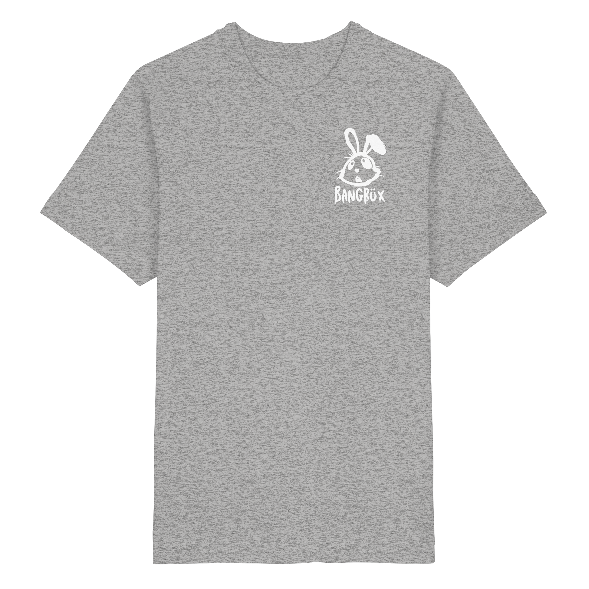 BANGBÜX Streetwear "bunny white" - Heavy Oversized Organic Shirt by BANGBÜX