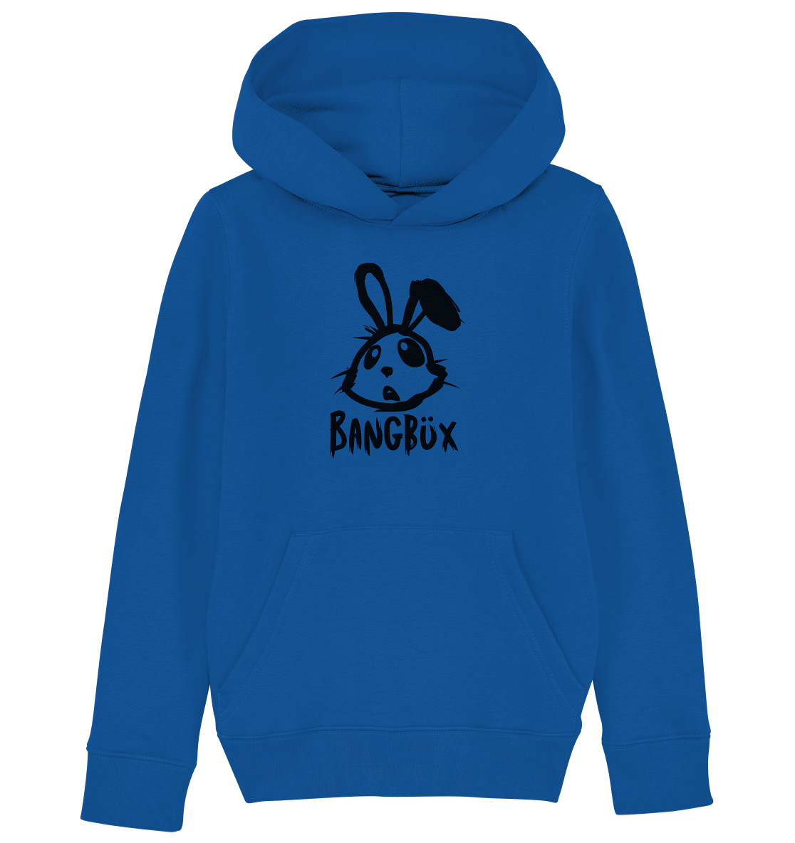 BANGBÜX Streetwear "bunny black" - Kids Organic Hoodie by BANGBÜX
