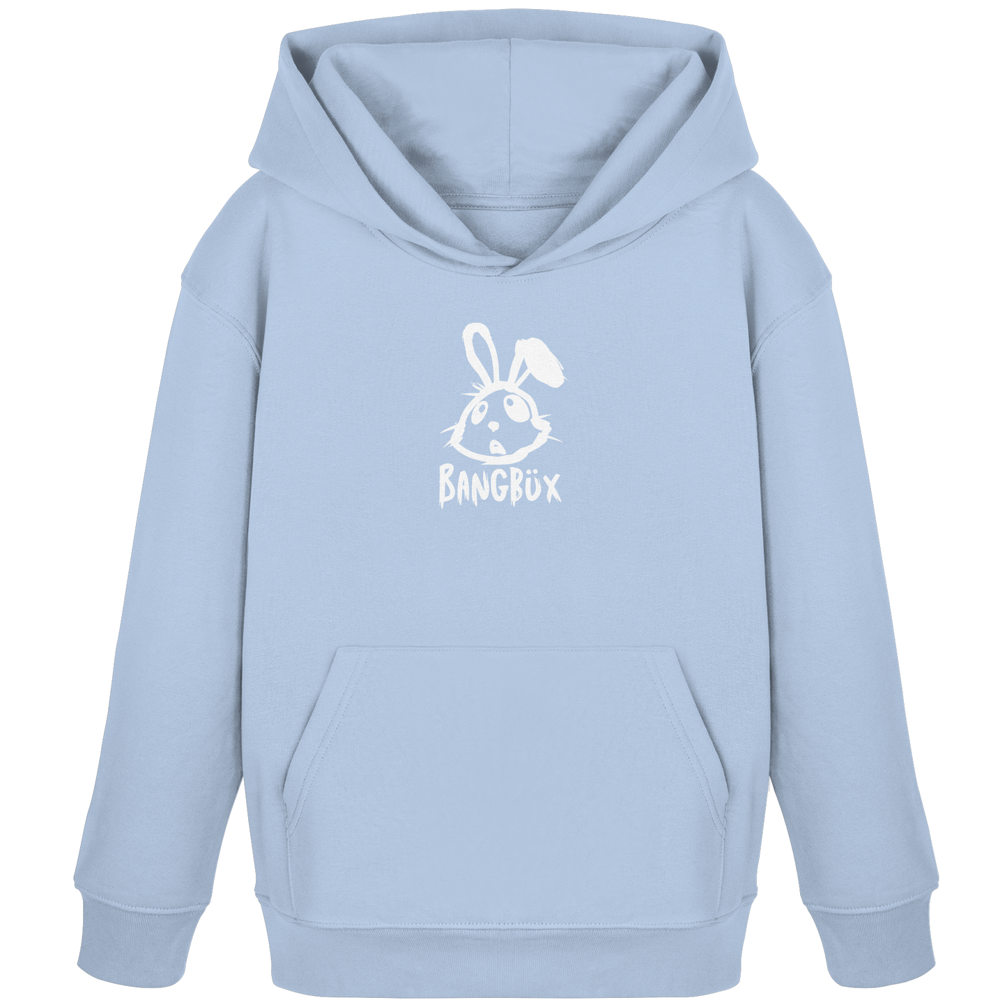 BANGBÜX Streetwear "bunny white" - Kids Organic Hoodie by BANGBÜX