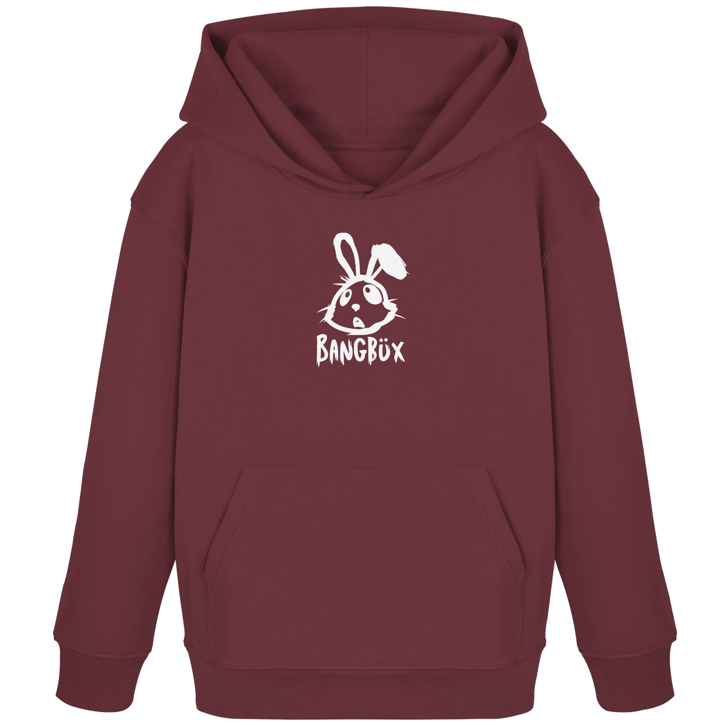 BANGBÜX Streetwear "bunny white" - Kids Organic Hoodie by BANGBÜX