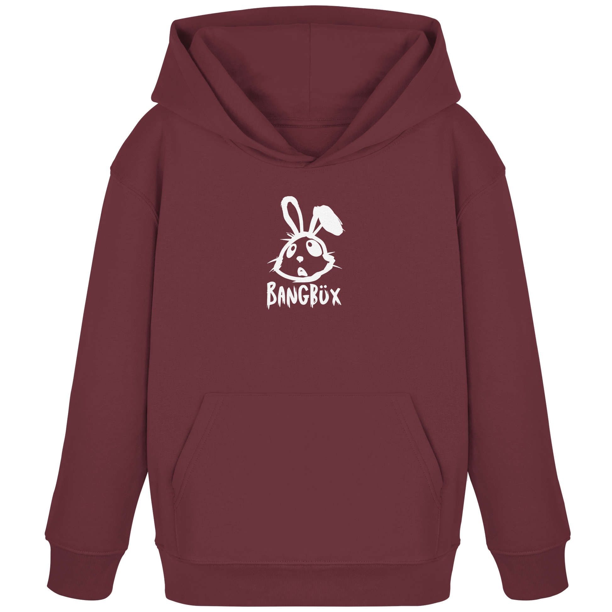 BANGBÜX Streetwear "bunny white" - Kids Organic Hoodie by BANGBÜX