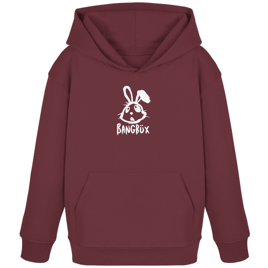 BANGBÜX Streetwear "bunny white" - Kids Organic Hoodie by BANGBÜX