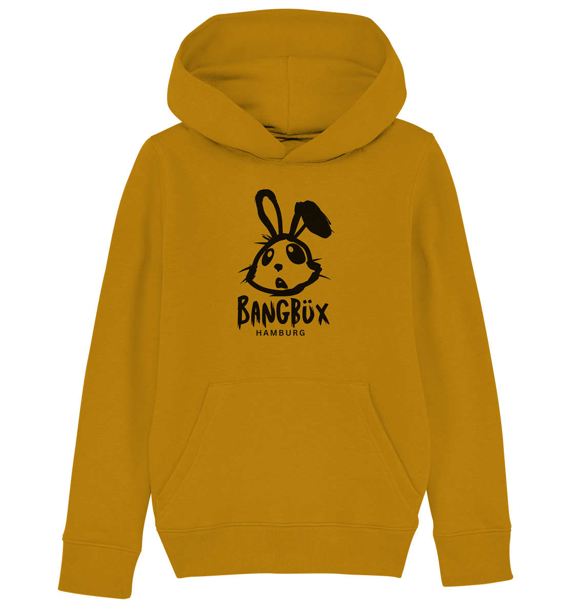 BANGBÜX Streetwear (bunny black) -  Kids Organic Hoodie