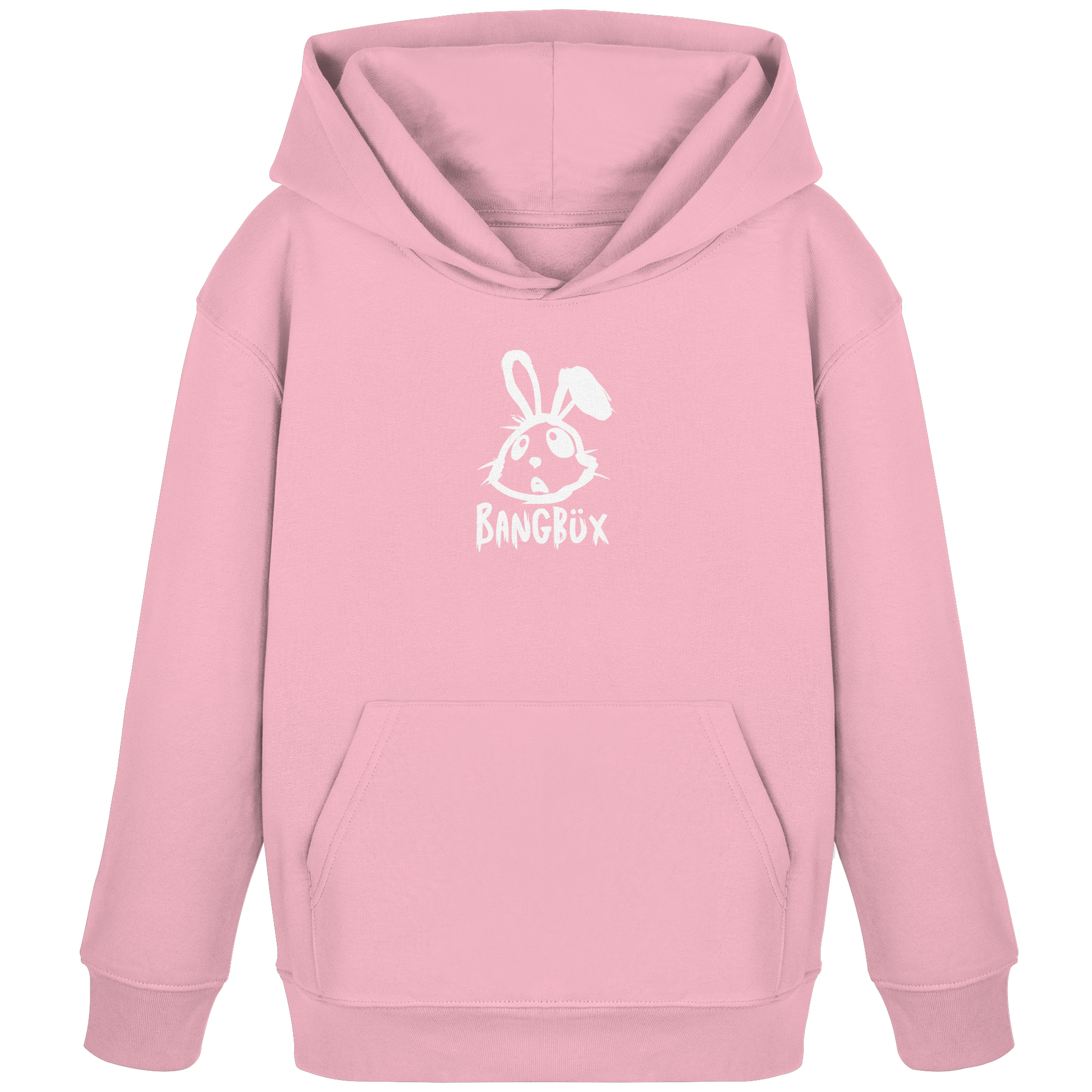 BANGBÜX Streetwear "bunny white" - Kids Organic Hoodie by BANGBÜX
