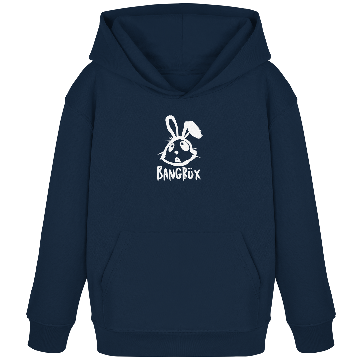 BANGBÜX Streetwear "bunny white" - Kids Organic Hoodie by BANGBÜX