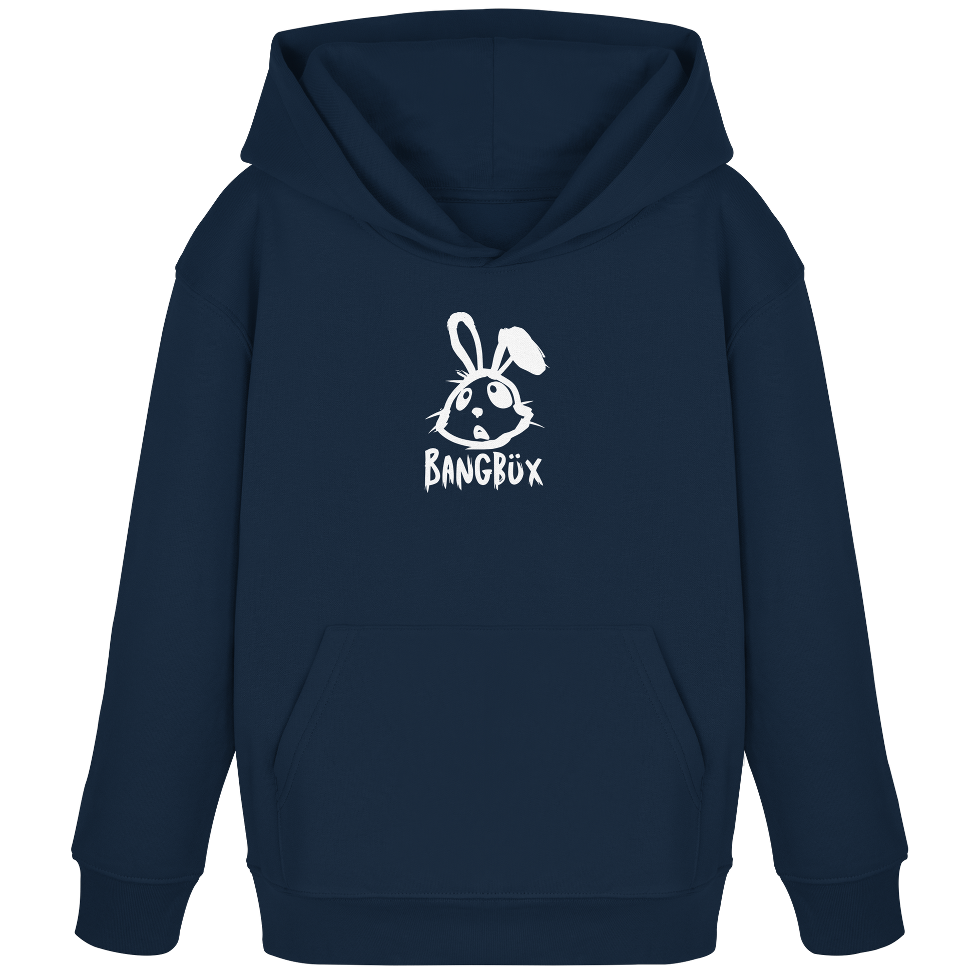 BANGBÜX Streetwear "bunny white" - Kids Organic Hoodie by BANGBÜX