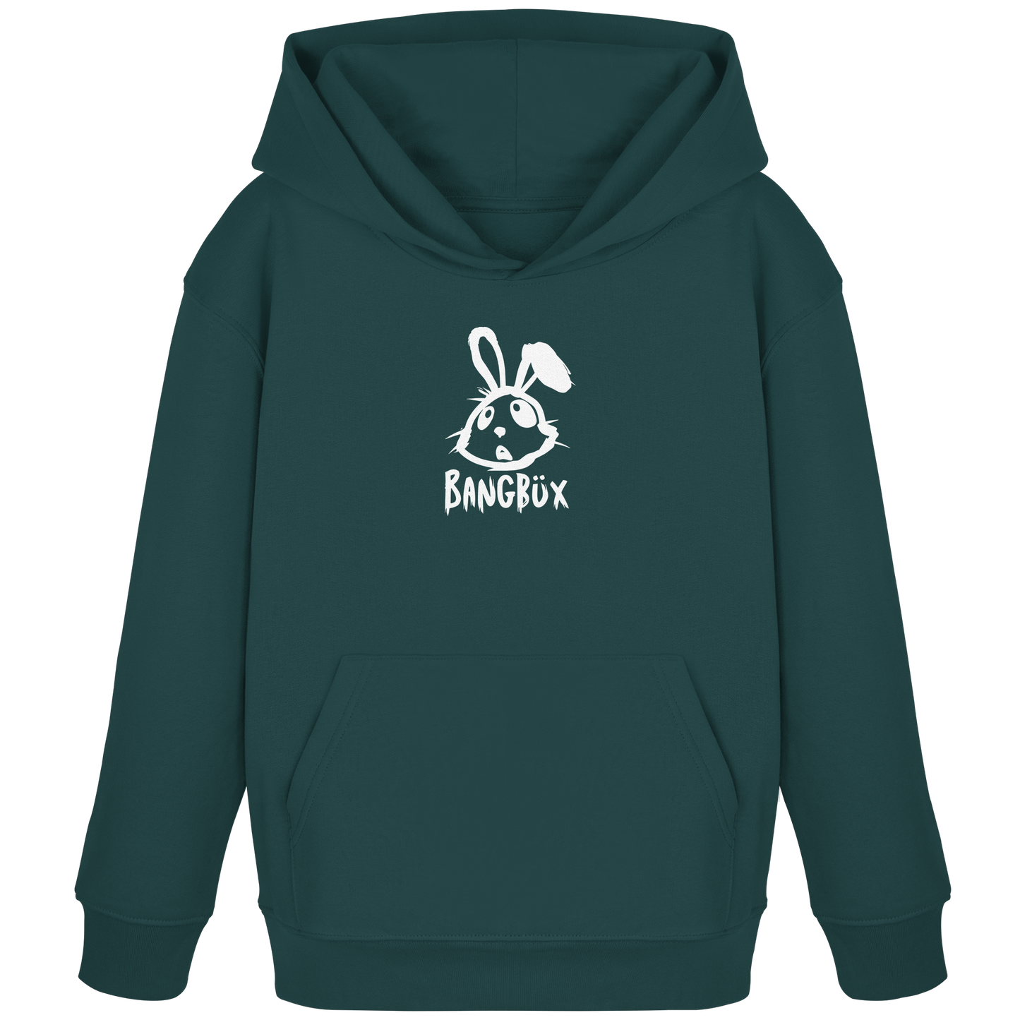 BANGBÜX Streetwear "bunny white" - Kids Organic Hoodie by BANGBÜX