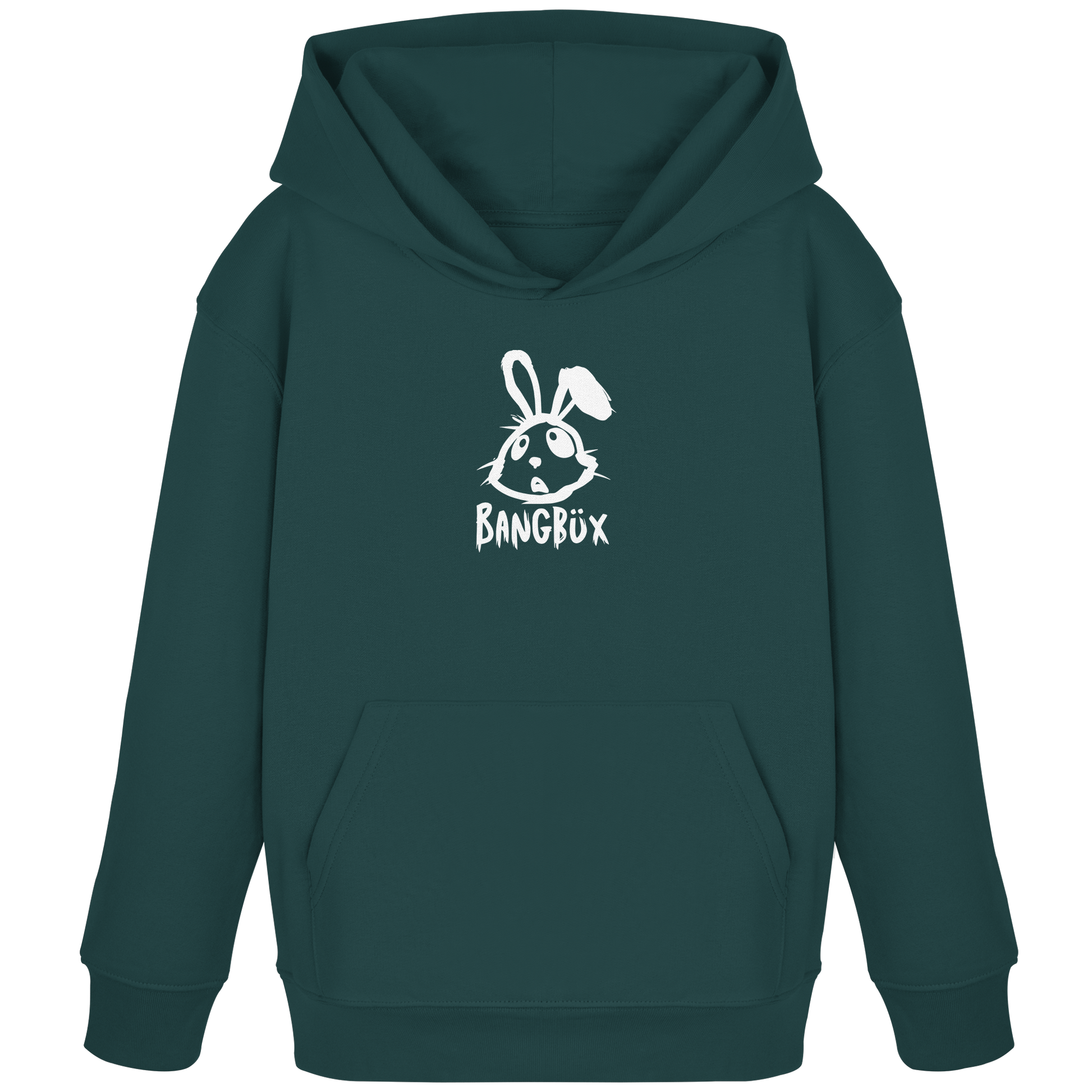 BANGBÜX Streetwear "bunny white" - Kids Organic Hoodie by BANGBÜX