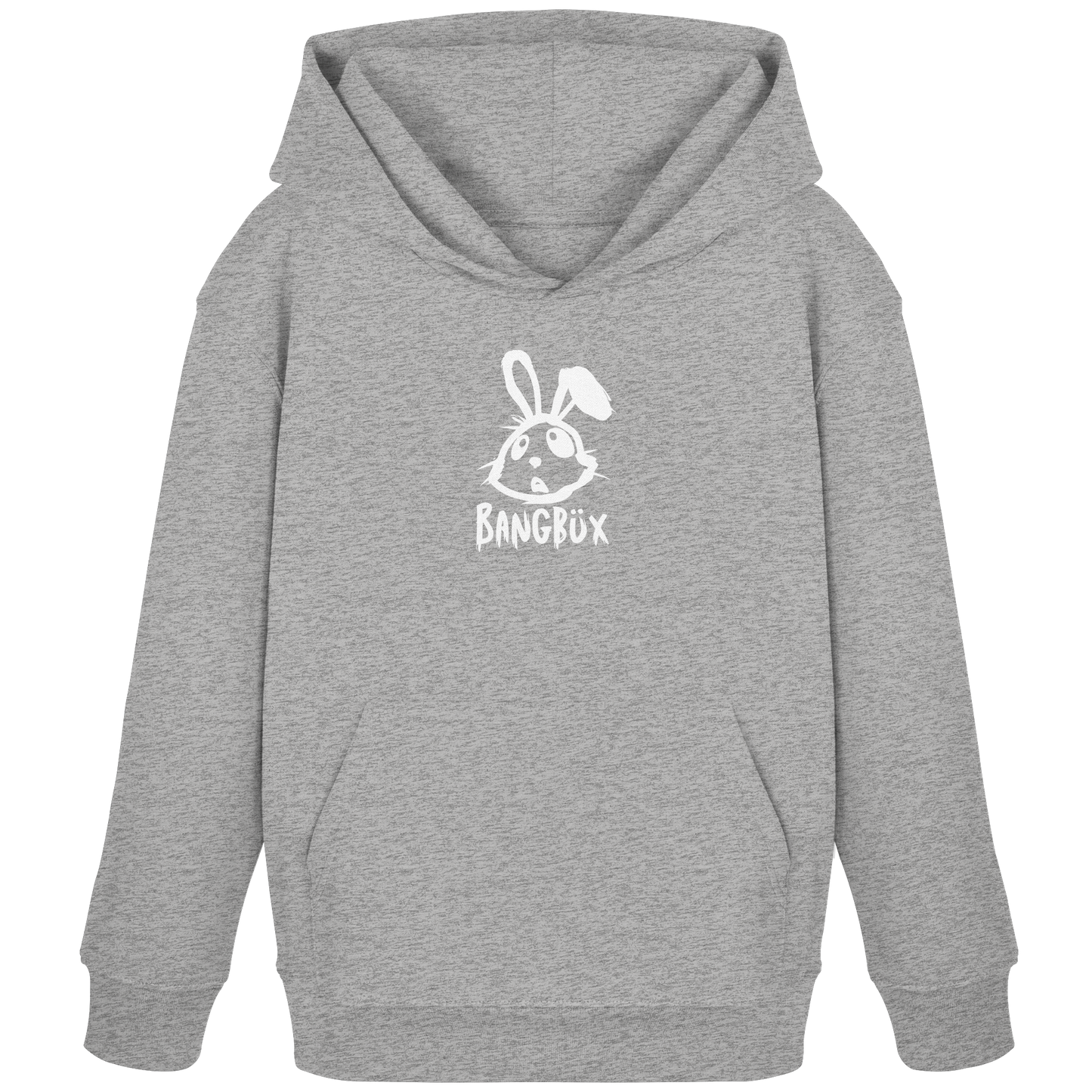 BANGBÜX Streetwear "bunny white" - Kids Organic Hoodie by BANGBÜX