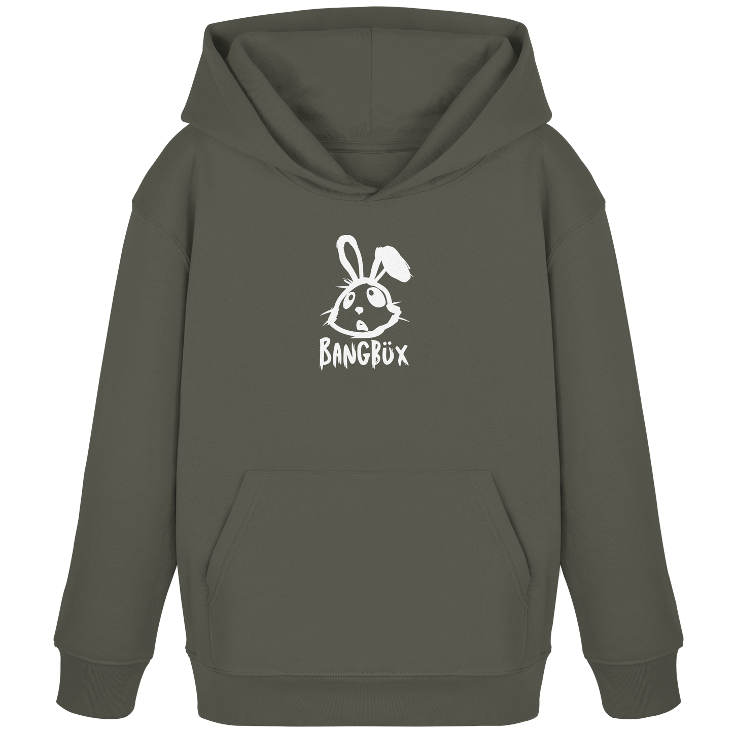 BANGBÜX Streetwear "bunny white" - Kids Organic Hoodie by BANGBÜX