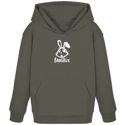 BANGBÜX Streetwear "bunny white" - Kids Organic Hoodie by BANGBÜX