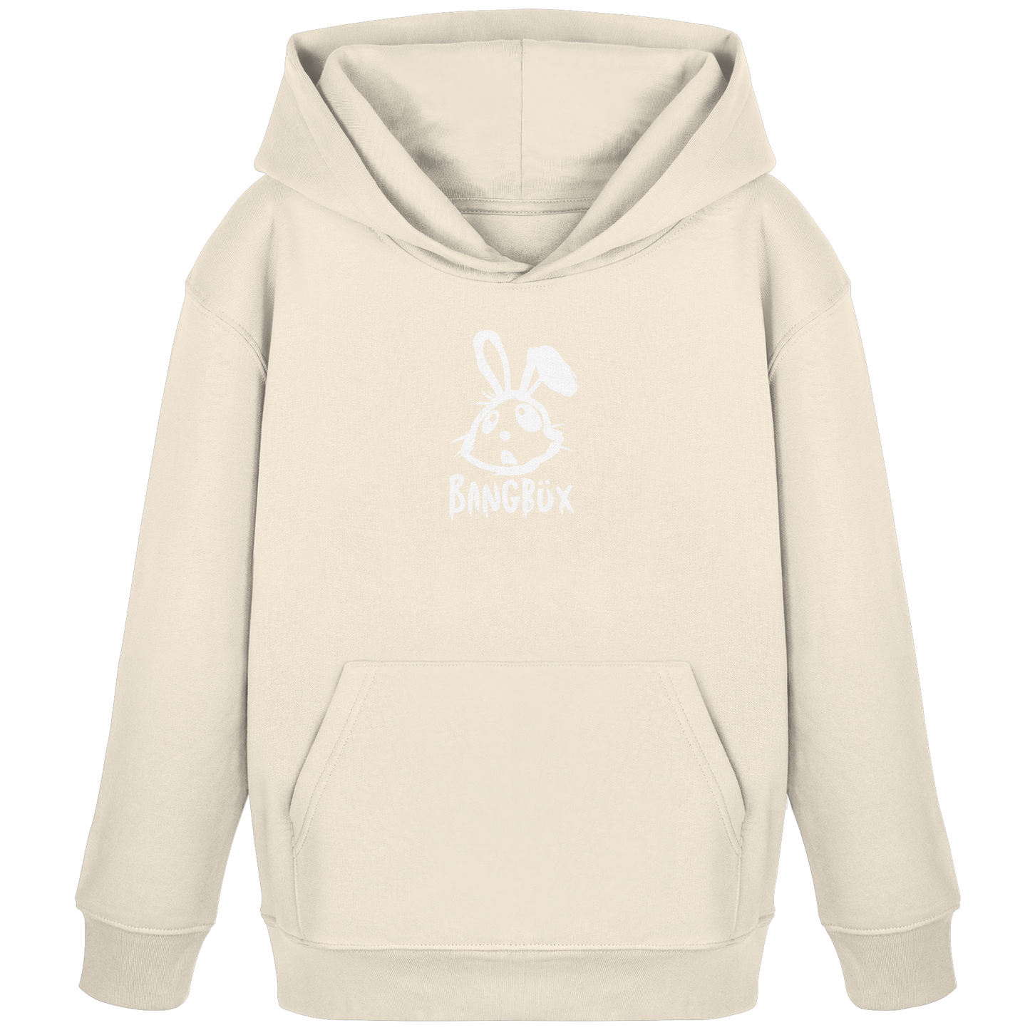BANGBÜX Streetwear "bunny white" - Kids Organic Hoodie by BANGBÜX