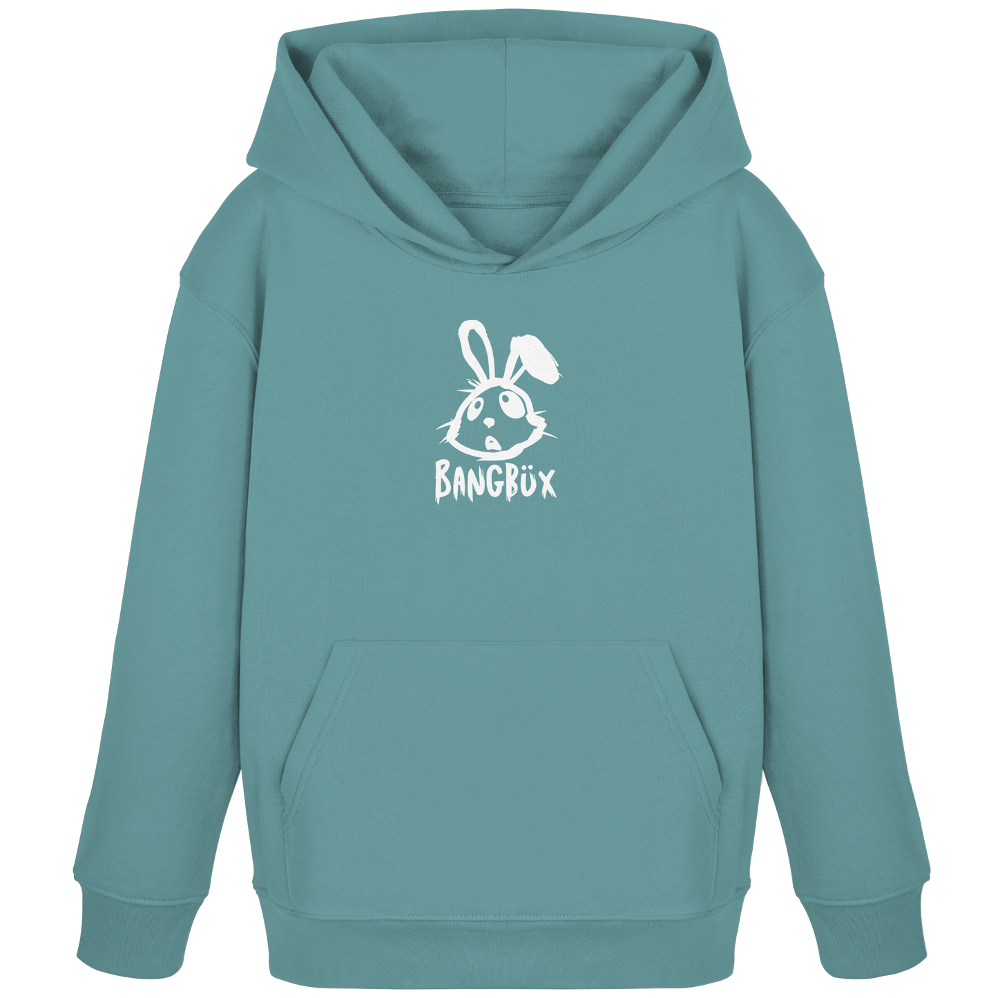 BANGBÜX Streetwear "bunny white" - Kids Organic Hoodie by BANGBÜX