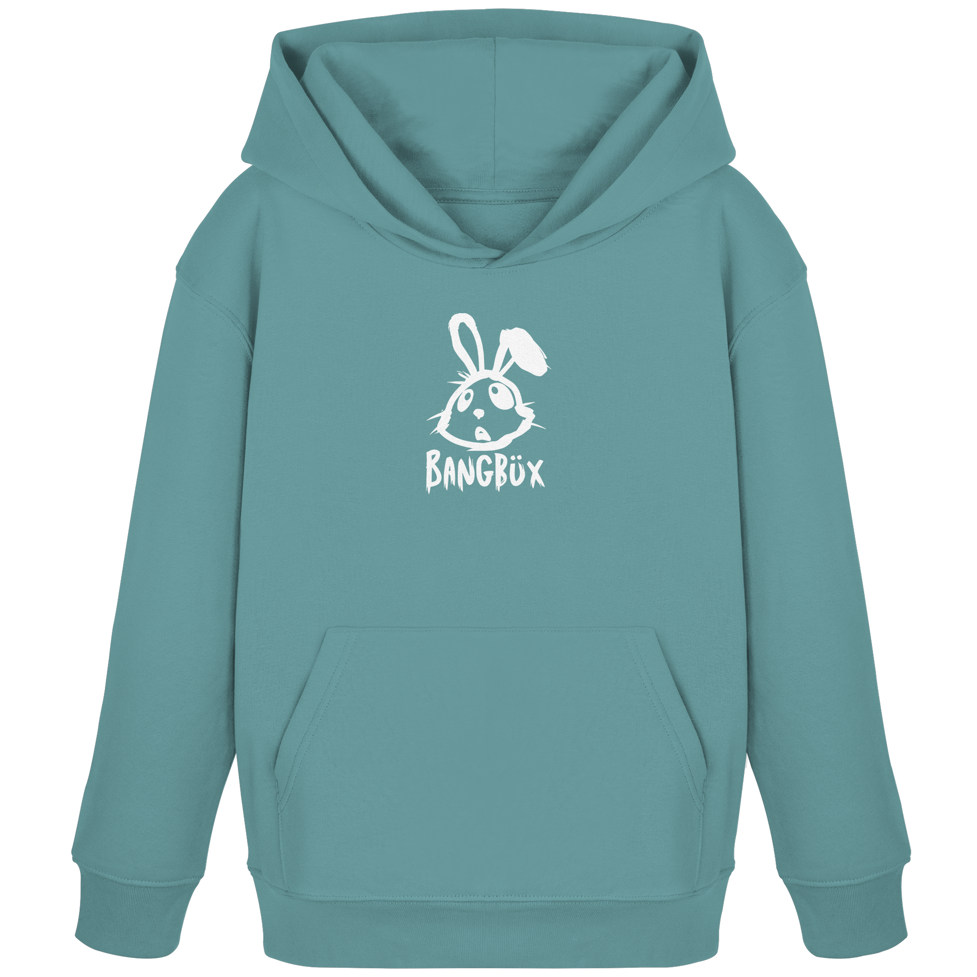 BANGBÜX Streetwear "bunny white" - Kids Organic Hoodie by BANGBÜX