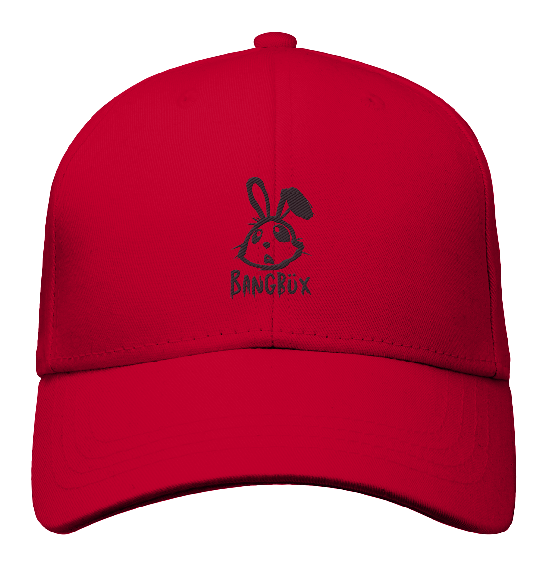 BANGBÜX Beanie (black bunny) - Organic Baseball Cap by BANGBÜX