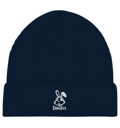 Organic Fisherman Beanie "bunny white" by BANGBÜX
