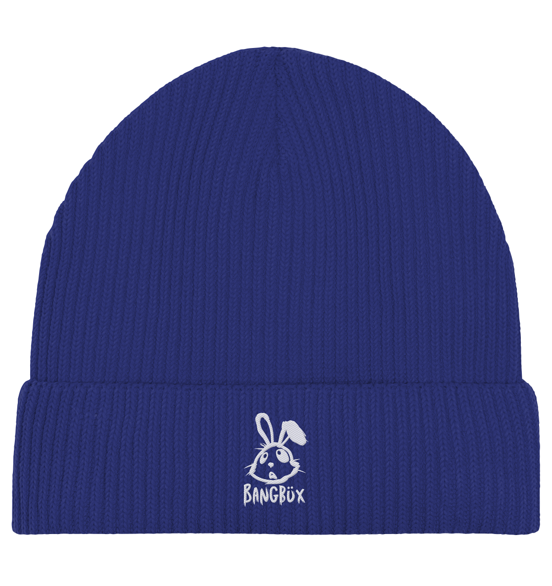 Organic Fisherman Beanie "bunny white"