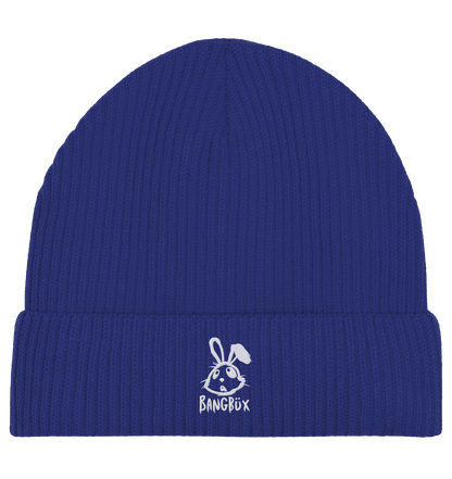 Organic Fisherman Beanie "bunny white" by BANGBÜX