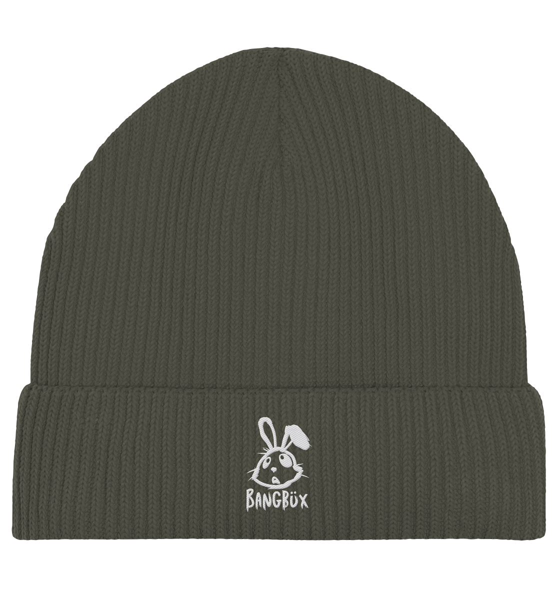 Organic Fisherman Beanie "bunny white"