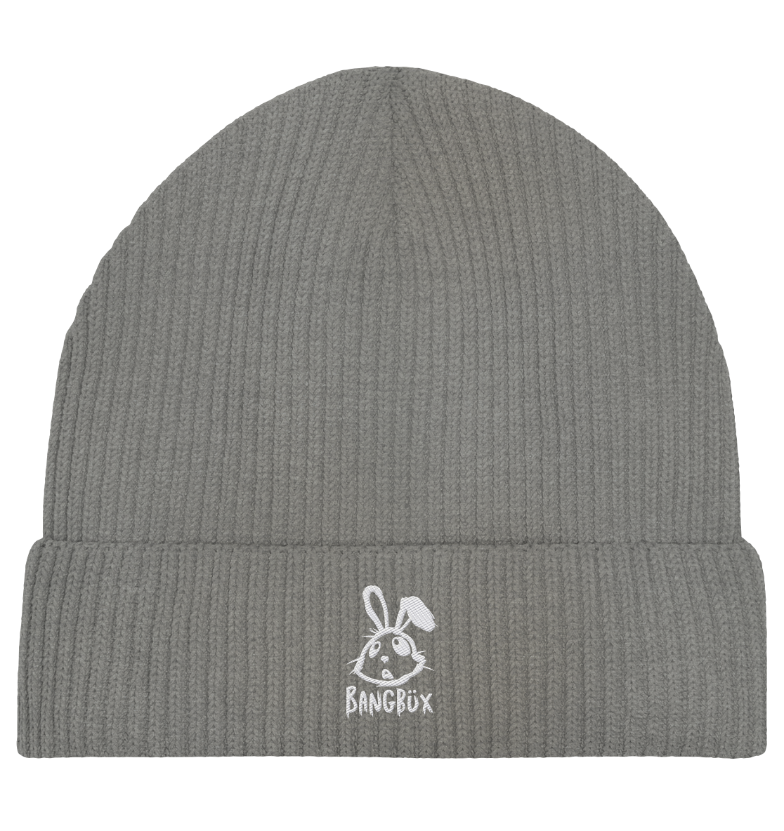 Organic Fisherman Beanie "bunny white"
