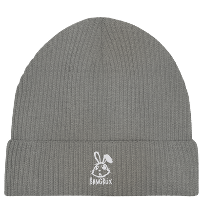 Organic Fisherman Beanie "bunny white" by BANGBÜX