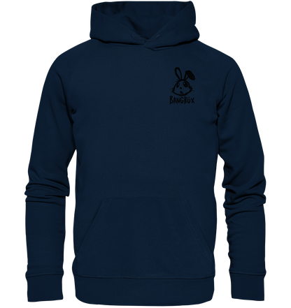 BANGBÜX Streetwear "bunny black" - Organic Hoodie by BANGBÜX