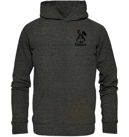 BANGBÜX Streetwear "bunny black" - Organic Hoodie by BANGBÜX