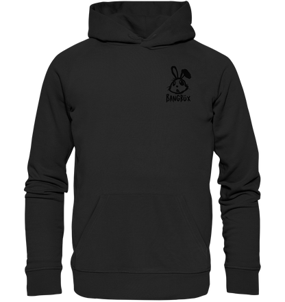 BANGBÜX Streetwear "bunny black" - Organic Hoodie by BANGBÜX