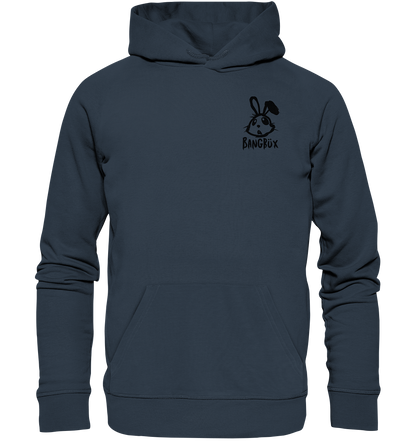 BANGBÜX Streetwear "bunny black" - Organic Hoodie by BANGBÜX