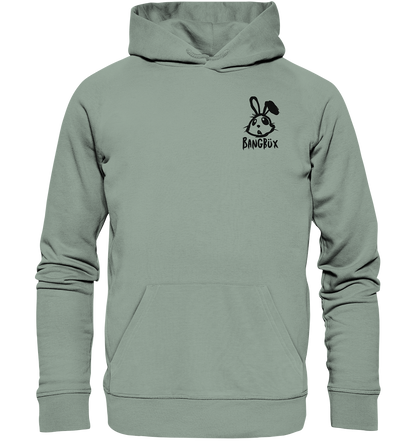 BANGBÜX Streetwear "bunny black" - Organic Hoodie by BANGBÜX