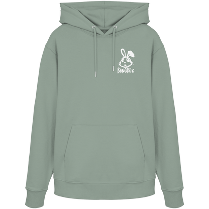 BANGBÜX Streetwear "bunny white" - Organic Hoodie by BANGBÜX