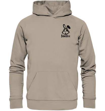 BANGBÜX Streetwear "bunny black" - Organic Hoodie by BANGBÜX