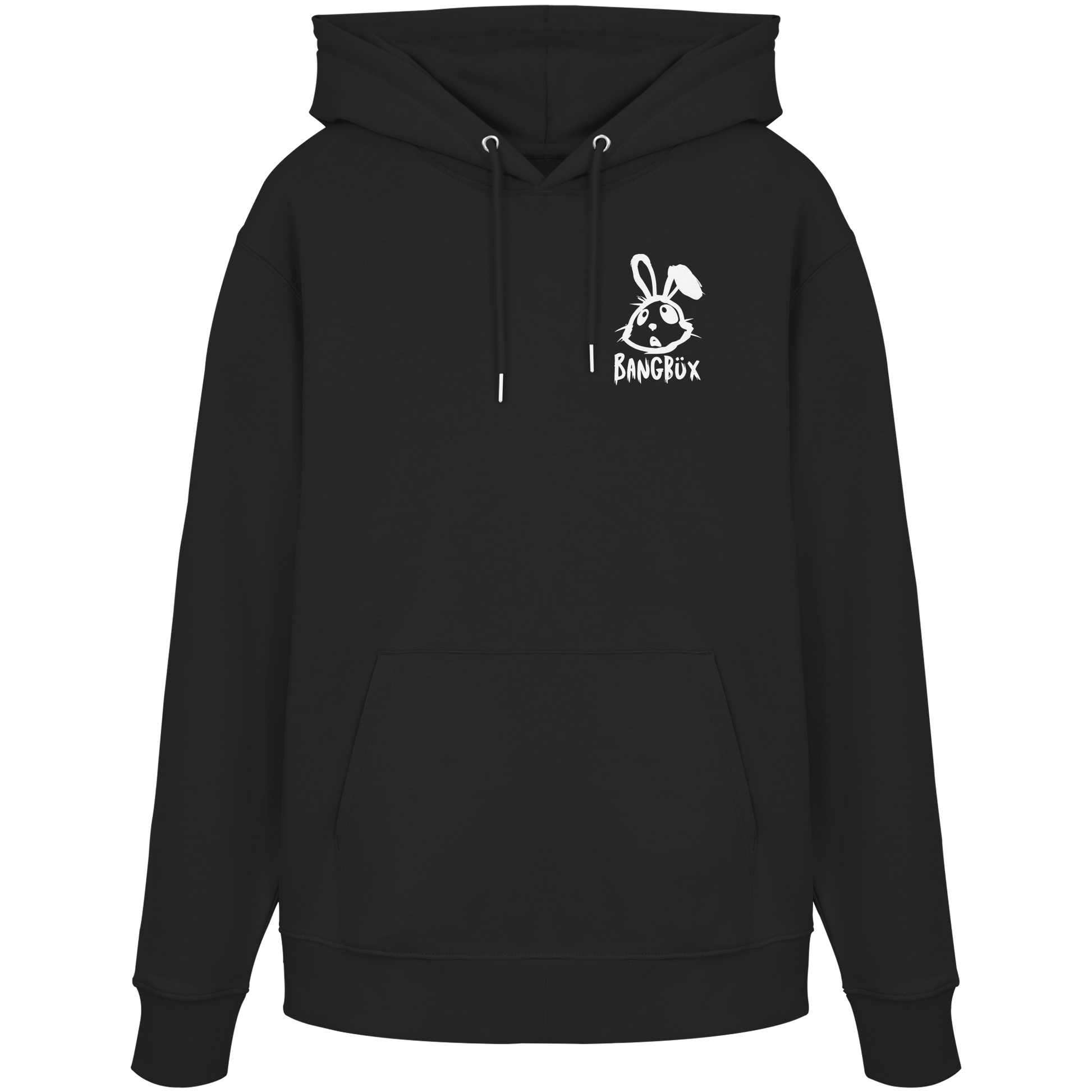 BANGBÜX Streetwear "bunny white" - Organic Hoodie by BANGBÜX