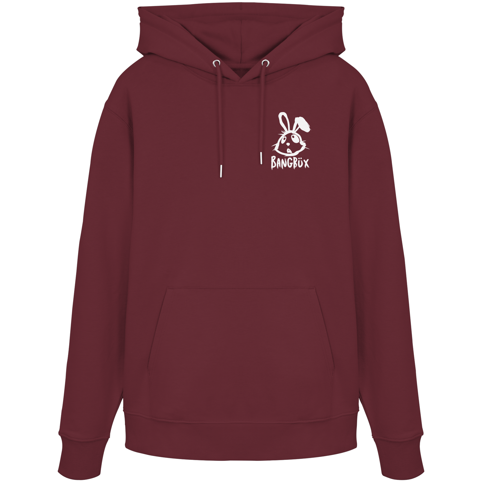 BANGBÜX Streetwear "bunny white" - Organic Hoodie by BANGBÜX