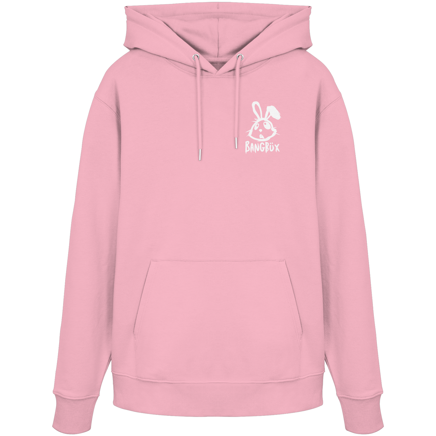BANGBÜX Streetwear "bunny white" - Organic Hoodie by BANGBÜX