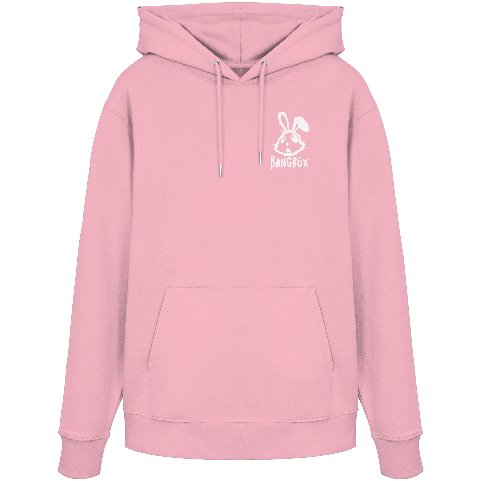BANGBÜX Streetwear "bunny white" - Organic Hoodie by BANGBÜX